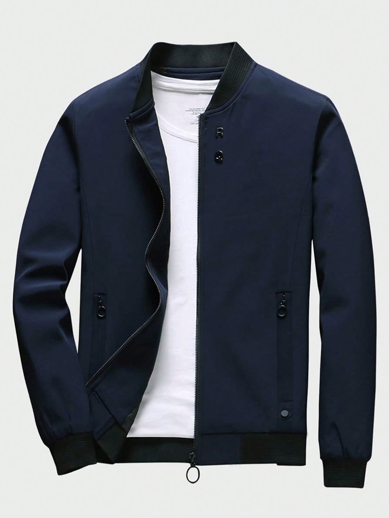 Manfinity Mode Men Zip up Bomber Jacket