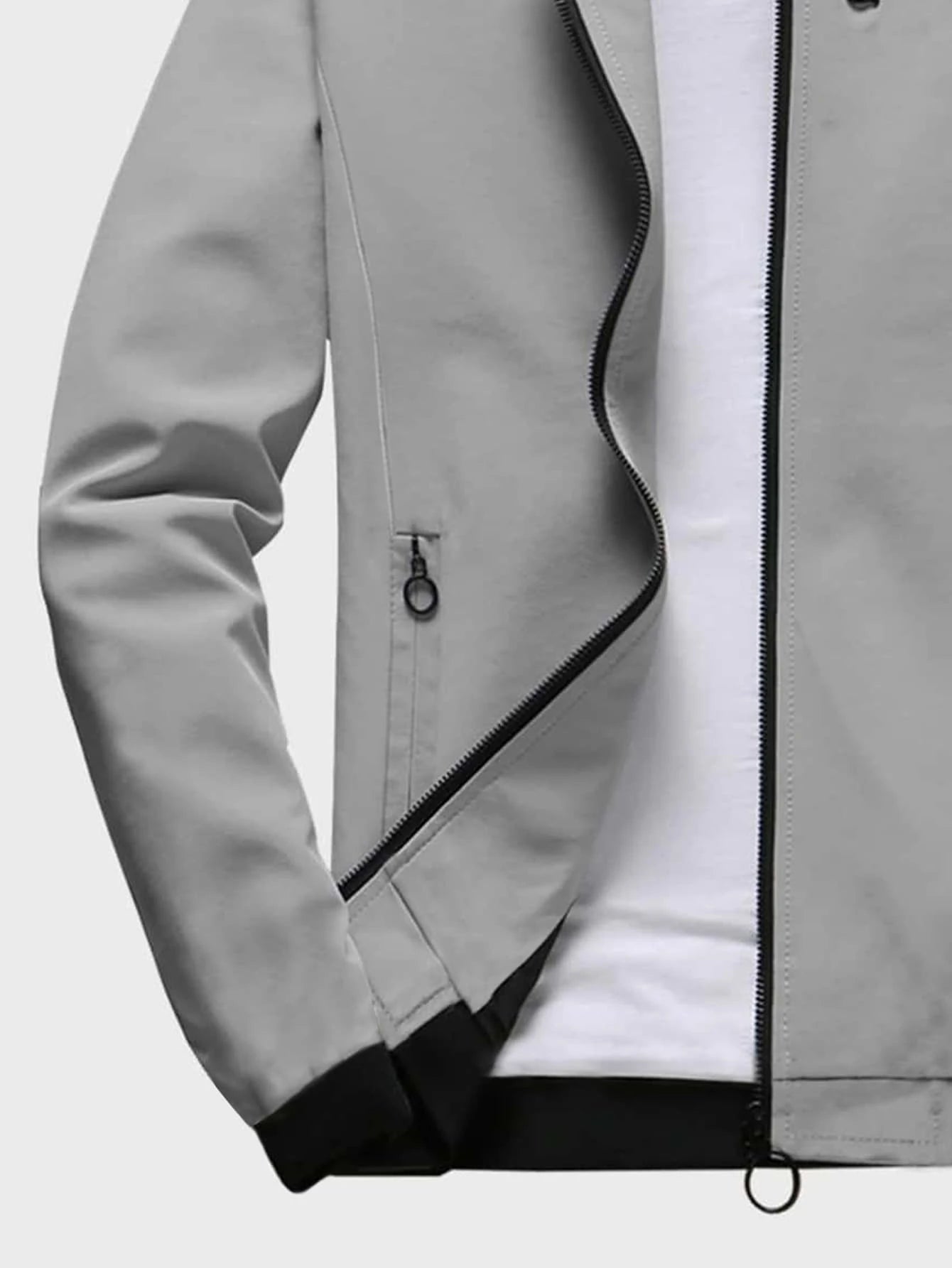 Manfinity Mode Men Zip up Bomber Jacket