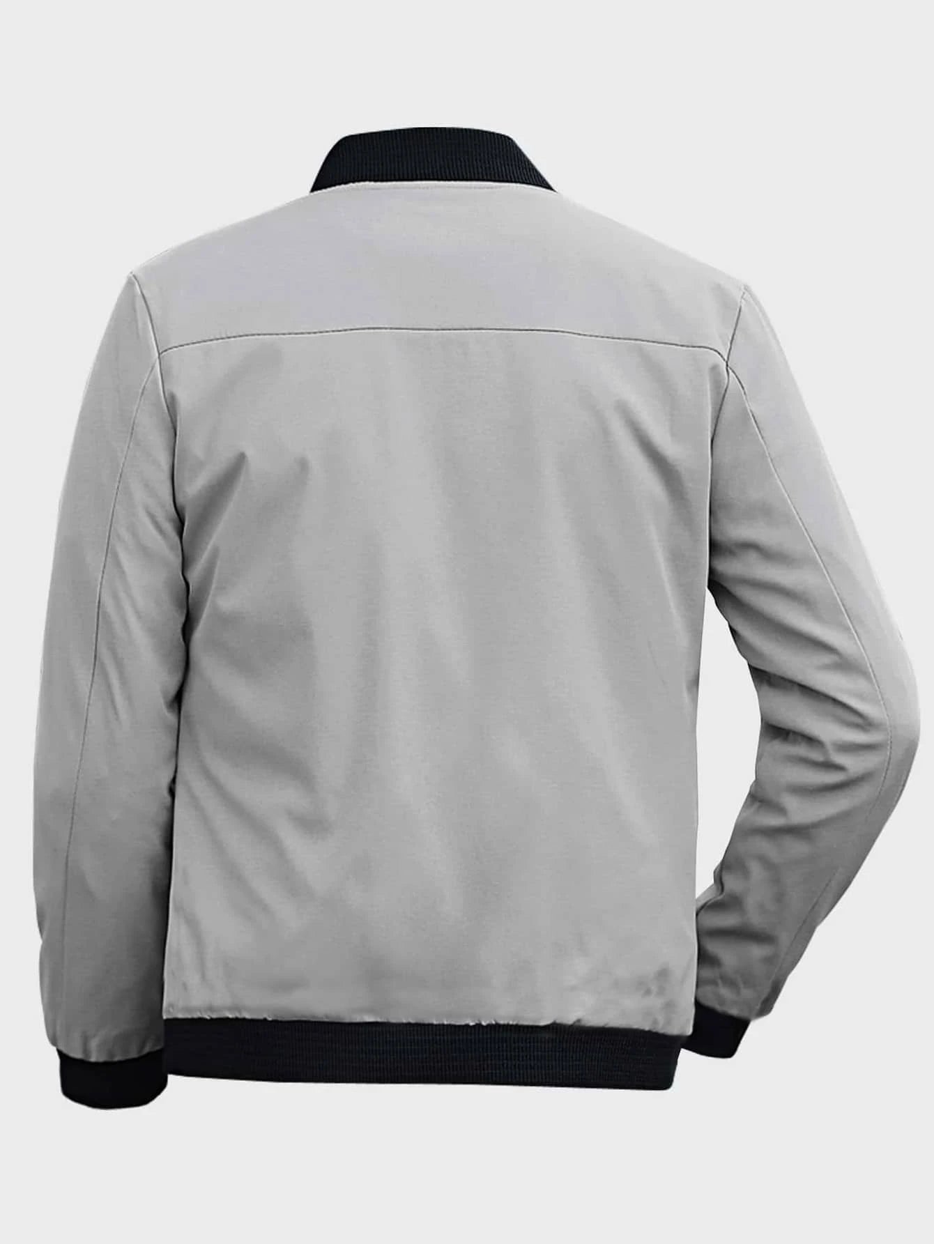 Manfinity Mode Men Zip up Bomber Jacket