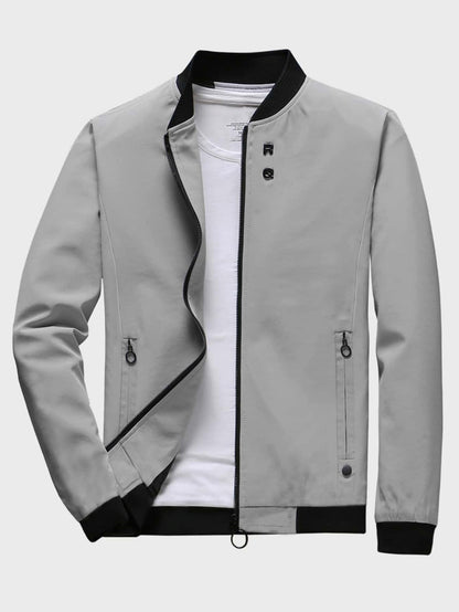 Manfinity Mode Men Zip up Bomber Jacket