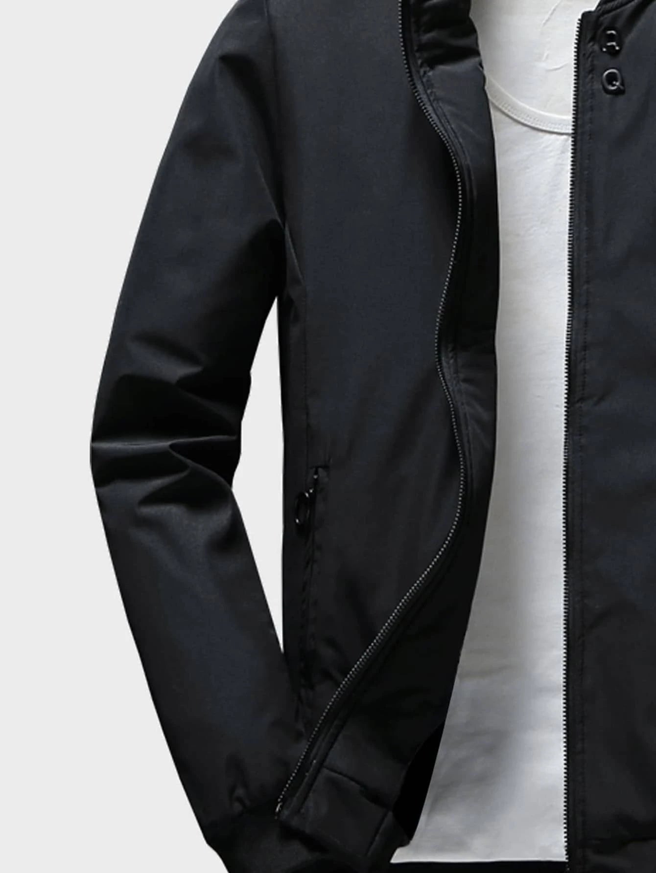 Manfinity Mode Men Zip up Bomber Jacket